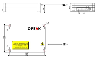 FLM-YDFL-1064-PM-100 - иттербиевый лазер MOPA с сохранением поляризации с мощностью до 5 Вт фото 2