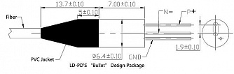 PL-1700-IG - InGaAs APD фотодиоды с волоконным вводом фото 1