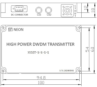 NY55T - высокомощные оптические передатчики DWDM фото 1