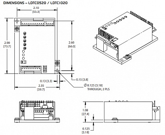 LDTC0520 - драйвер лазерных диодов и контроллер температуры фото 1