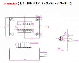 MSW-1xN - оптические MEMS переключатели фото 1