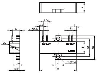 R1535-F2B - микрочиповые эрбиевые лазеры с PIN-диодом фото 3