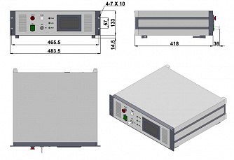 SSP-NSQ-355-L - импульсный твердотельный лазер с модуляцией добротности фото 2