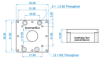 Scanner35-z - сканирующие пьезоэлектрические столики фото 2