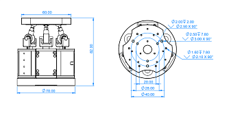 Free3D.ZTxTy.070 - трехосевые пьезоэлектрические столики фото 2