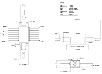 PL-SOA-910 - нелинейные полупроводниковые оптические усилители  фото 1