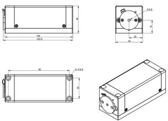 SSP-SLM-532-Raman - твердотельные лазеры для рамановской спектроскопии фото 1