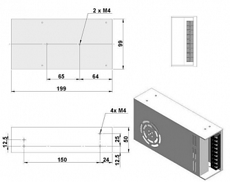 SSP-NSQ-1064-Mini - импульсный твердотельный лазер с модуляцией добротности фото 2