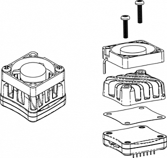 WEV - теплоотвод для котроллеров температуры и драйверов лазерных диодов фото 3