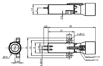 T02 - микрочиповые эрбиевые лазеры с передающей оптической системой и фотодиодом фото 1