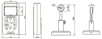 SSP-PS100 - фотоэлектрический измеритель мощности лазерного излучения фото 1