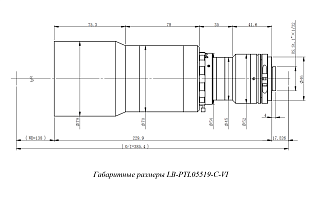 LB-PTL-C-VI -двойные телецентрические объективы для машинного зрения фото 1