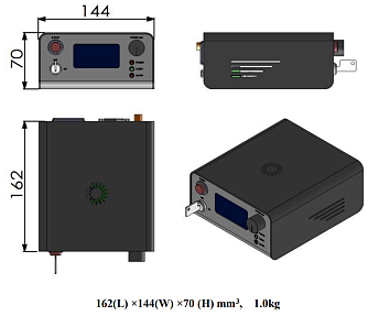 SSP-DHS-405-SM - диодные лазеры с волоконным выводом фото 4