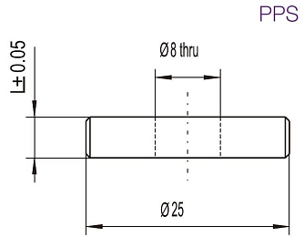 PPS - стальные 25 мм шайбы (прокладки) фото 1