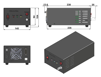 SSP-NSQ-MP-526.5-U - импульсный твердотельный лазер с пассивной модуляцией добротности фото 3