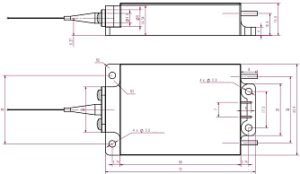 SP-FCLD-915-F150 - лазерный диод с волоконным выводом и мощностью 150 Вт, 915 нм фото 1