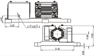SP-FCLD-P2-S1 - арочные двойные лазерные диодные сборки QCW с пиковой мощностью до 9000 Вт, 790-815 нм фото 4