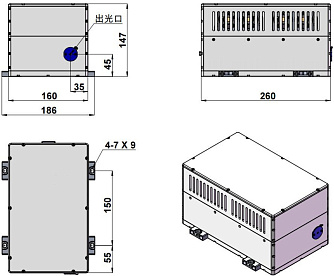 SSP-ST-525,6-FN-H - стабильные твердотельные лазеры с диодной накачкой фото 2