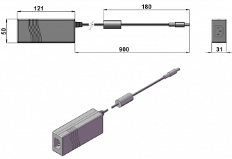 SSP-MD-PSL-520-30-3 - компактные пикосекундные диодные лазеры с возможностью внешнего запуска, 520 нм фото 2