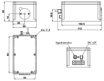 SSP-MD-NS-400 - компактные наносекундные диодные лазеры с возможностью внешнего запуска, 400 нм фото 1
