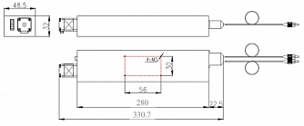 VDL-MSR-150-XX - регулируемая оптическая линия задержки на 1500 пс фото 1