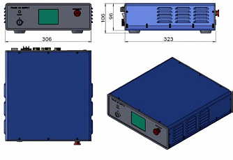 SSP-NSQ-1064-A - импульсный твердотельный лазер с модуляцией добротности фото 2