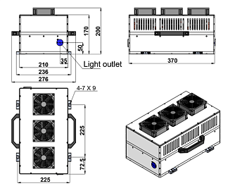 SSP-LN-639A-DP - твердотельные лазеры с диодной накачкой фото 1