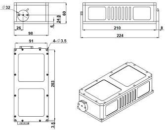 SSP-SLM-FN - твердотельные лазеры с диодной накачкой и одиночной продольной модой фото 4