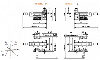  NFP-3561 - высокоточный позиционер для центрирования волокна фото 1