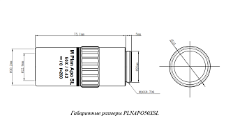  PLNAPO-XSL - апохроматические объективы с увеличенным рабочим расстоянием фото 3
