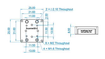 Scanner25-z - сканирующие пьезоэлектрические столики фото 2