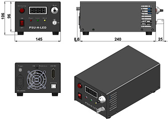 SSP-ST-588-589-U - стабильные твердотельные лазеры с диодной накачкой фото 3