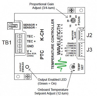 PTC10K-SL - усилитель для PTC контроллеров температуры фото 1