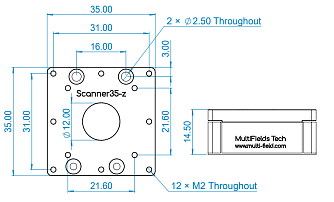 Scanner35-z.Ultra - сканирующие пьезоэлектрические столики фото 1