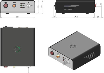SSP-LN-532-S - герметичные твердотельные лазеры с диодной накачкой и низким уровнем шумов фото 7