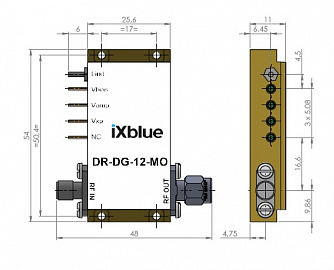 DR-DG-12-MO - модуль ВЧ драйвера электрооптического модулятора фото 1