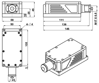 SSP-DLN-640-F - диодный лазер с низким уровнем шума фото 1
