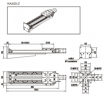 KAxx-Z - высокоточные вертикальные моторизированные трансляторы  фото 6