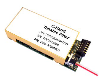 SSP-TOF-100-X-G/F - однополосные перестраиваемые оптические фильтры