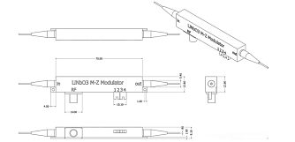 LIM-1310-A-PA - 1310 нм 2,5 ГГц волоконно-оптические модуляторы интенсивности фото 1
