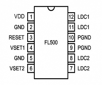 FL500 - драйвер лазерных диодов фото 1