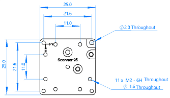 Scanner25-xy - Сканирующие пьезоэлектрические столики фото 1