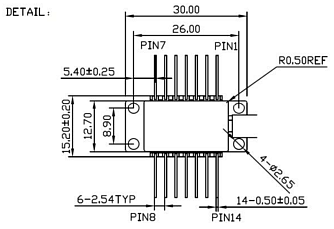 PL-DFB-780-FSCO - 780 нм перестраиваемый DFB лазерный диод фото 1