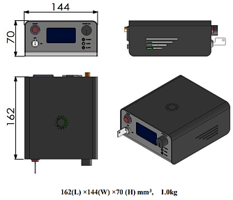 SSP-DHS-410-SM - диодные лазеры с волоконным выводом фото 4