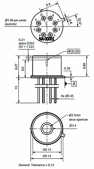 PL-DFB-0760 - 760 нм DFB лазерный диод фото 3