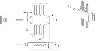 PL-FP-850 - 850 нм FP лазерный диод фото 3