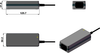 SSP-MD-NS-400 - компактные наносекундные диодные лазеры с возможностью внешнего запуска, 400 нм фото 2