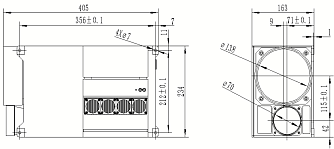 SP-RF-1570-3410-F - дальномер на 1570 нм для дальности до 34 км фото 1