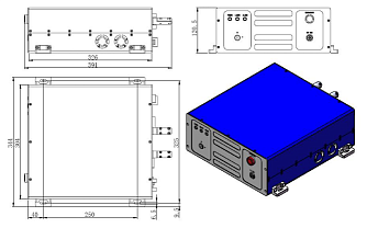 SSP-NSQ-EO-266-Subnano - импульсный твердотельный лазер с электрооптической модуляцией добротности фото 2