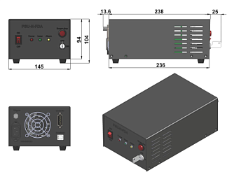 SSP-LN-671-F - твердотельные лазеры с диодной накачкой фото 2